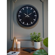 Black Baseline 40 Cm Metal Duvar Saati Çok Renkli