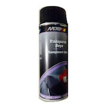 Motip Transparan Siyah Sprey Boya 400 ML - Stop Boyası