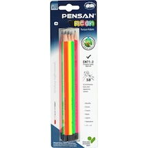 Pensan Neon Kurşun Kalem 10'Lu Blister