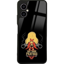 Omix X3 Say Your Prayers Tasarımlı Glossy Telefon Kılıfı Çok Renkli