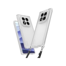 Newface Xiaomi Redmi Note 14 Pro Plus Kılıf Penta Silikon Kılıf - Şeffaf Diğer