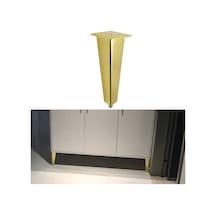 Sones Ayarlanabilir Tüm Alüminyum Mobilya Standı Ayakları, Yükseklik: 30cm Altın