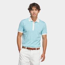 Adidas Originals All Over Trefoil Erkek Mavi Polo Tişört Ks5764