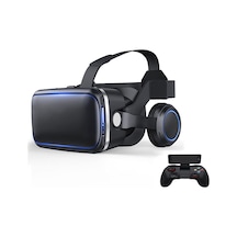 Cylzrcl Vr Kask 3d Gözlük Video Oyunu Dürbün İçin Sanal Gerçeklik Gözlük Kulaklık Renk: 4