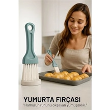 Mey İthalat Yumurta Fırçası 14 Cm Mutfak Yağlama Sos Sürme Fırçası Pasta Hamur Fırçası