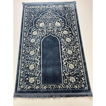 Ayrex İpekyün Halı Yün Tüşeli Akrilik Dokuma Seccade Namazlık 80x120 Turkuaz Battal Boy Diğer