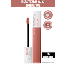 Maybelline New York Super Stay Matte Ink Likit Ruj 65 Seductress