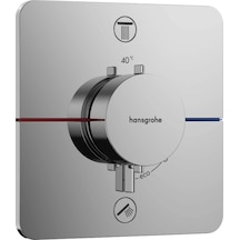 Hansgrohe Showerselect Comfort Q 15583000 Termostat 2 Çıkış Ankastre Krom