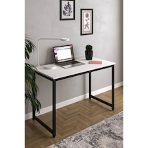 Çalışma Masası Bilgisayar Masası Ofis Masası 60 X 120 Cm - Beyaz