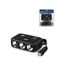 Ayt Olesson 1656 12-24v 3 Lü Çift Usb Çift Type-c 120w 80cm Kablolu Araç Oto Tır Çakmak Çoklayıcı Çakmaklık Çoğaltıcı