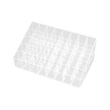 Suntek Akrilik Kozmetik Saklama Kutusu Şişeler Için Şeffaf 40-ızgara Şeffaf