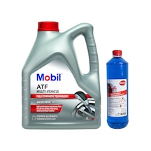 Mobil Atf Multi Vehicle Otomatik Şanzıman Yağı 4 L + Gojo Antifirizli Cam Suyu