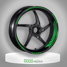 Reflektör Yeşil Universal Racing Şerit Çok Renkli