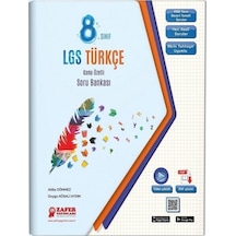 8. Sınıf LGS Türkçe Konu Özetli Soru Bankası Zafer Yayınları N11.1195