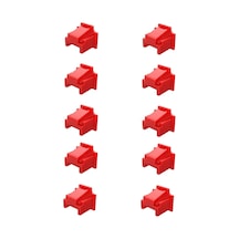 Sones 10 Adet / Takım Rj45 Ağ Bağlantı Noktası Toz Fişi Yönlendirici Ağ Kablosu Koruma Kılıfı Kırmızı Sones 10 Adet / Takım Rj45 Ağ Bağlantı Noktası Toz Fişi Yönlendirici Ağ Kablosu Koruma Kılıfı Kırmızı