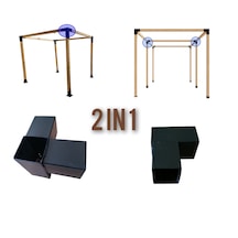 Pergola Demir Bağlantı 10x10cm Çardak Kamelya Köşe 0rta 90