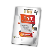 2026 TYT ÖSYM Arşivi Karma Kara Kutu Çıkmış Soru Türkiye Geneli D. Çözümlü Deneme 10/4.Kitapçık