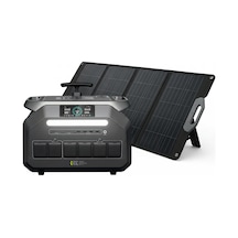 Solar Veteran Paketi P3200 Taşınabilir Güç Kaynağı + Sp400 Taşınabilir Solar Panel