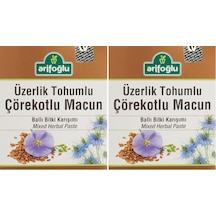Üzerlik Tohumlu Çörekotlu Macun 450 Gr 2 Paketi