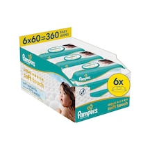 Aqua Soft Touch Bebek Islak Havlu 6 Paket 360 Yaprak 1000'li Set