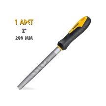Sgs Saplı Ahşap Törpü Yarım Yuvarlak 8" 200 Mm.