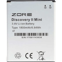 General Mobile Discovery 2 Mini Zore Uyumlu Batarya