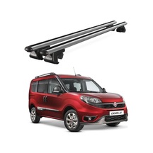 Venüs Fiat Doblo 2010-2022 Uyumlu Gri Ara Atkı Port Bagaj Tavan Barı