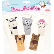 Urt020-001 Babycim Çiftlik Hayvanları Parmak Kukla 5'li -birlik