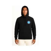 Kapüşonlu Tcg Tuzla P1200 Cep Tasarımlı Unisex Sweatshirt Siyah