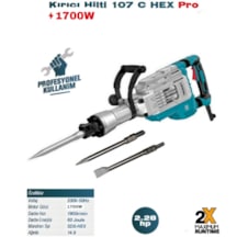 Tricraft 107H Kırıcı Hilti