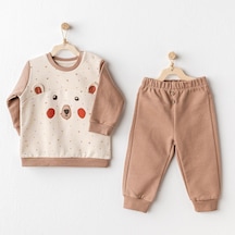 Andywawa Adventurous Bear 2'li Bebek Takımı Ac25026 Bej Andywawa Adventurous Bear 2'li Bebek Takımı Ac25026 Bej
