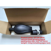 Dianziye Otomatik Boya Zımpara Tahtası, Dikdörtgen Yaylı Tasarım, Toz Toplama Özelliği, 70x198 Beyaz, Verimli Cila Ve Zımpara Aracı