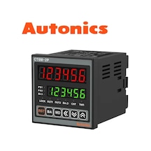 Autonics Ct6m-2p4 ,72x72mm 110v..220vac Kontak-2a 6-hane Sayıcı/zaman Röle