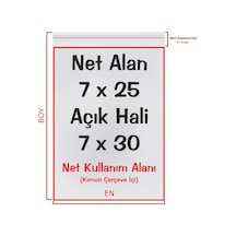 7 x 25+5 CM. (7*30) 100 Adet - Şeffaf Bantlı Yapışkanlı OPP Jelatin