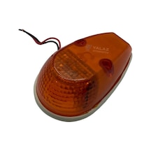 24v Mini Kabin Kaş Tepe Lambası 6 Ledli Unıversal Turuncu N11.3417