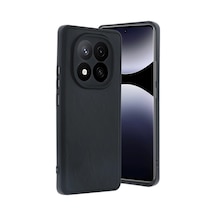 Uryport Xiaomi Redmi Note 14 Pro 4g Kılıf Aras Deri Kapak - Siyah