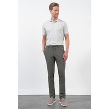 İmza Yeşil Yan Cep Slim Fit Esnek Jogger Pantolon 1003260179 Açık Yeşil