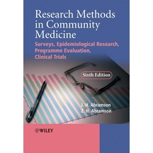 Research Methods In Community Medicine: Surveys, Epidemiological Research, Programme Evaluation, Cli