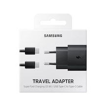 Samsung Uyumlu Usb-c 25w Hızlı Şarj Aleti Ep-ta800xbegww Siyah A