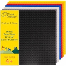 Thinkmaster Klasik Bütün Markalar İle Uyumlu Zemin Plakası Siyah