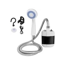 Taşınabilir Şarjlı Seyyar Duş Seti Pompa - Hortum - Duş Başlığı Çok Renkli