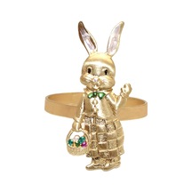 Suntek Paskalya Tavşanı Tavşan Peçete Halkaları Stil-c