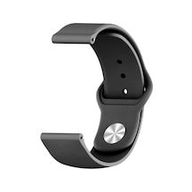 Zore Huawei Gt4 41mm Krd-11 18mm Silikon Kordon-siyah