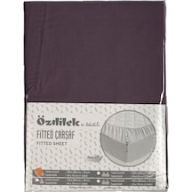 Özdilek Fitted Lastikli Tek Kişilik Çarşaf Seti 100x200 -mürdüm