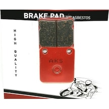 Disk Balata Ön Scooter Kare (Kırmızı) Mtrx