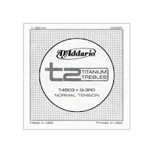 Daddario T4503 Klasik Gitar Tek Tel T2 Serisi - Tiz Tel
