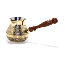 Pirinç Cezve 5'' İnc Model 2 Çok Renkli