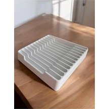 Saat Kordon Düzenleyici Organizer 10'lu, Beyaz Çok Renkli