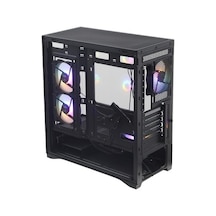 4x12cm Frgb Led Fanlı Kasa, Usb 3.1 Ve Tempered Glass Tasarım