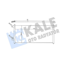 Klıma Radyatoru Ford Connect 1.8 Tdci 02- Klr-020abc040